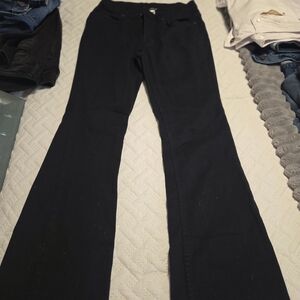 VENUS Black Flare Pants